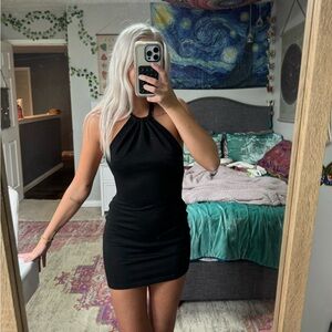 Shein Black Bodycon Dress